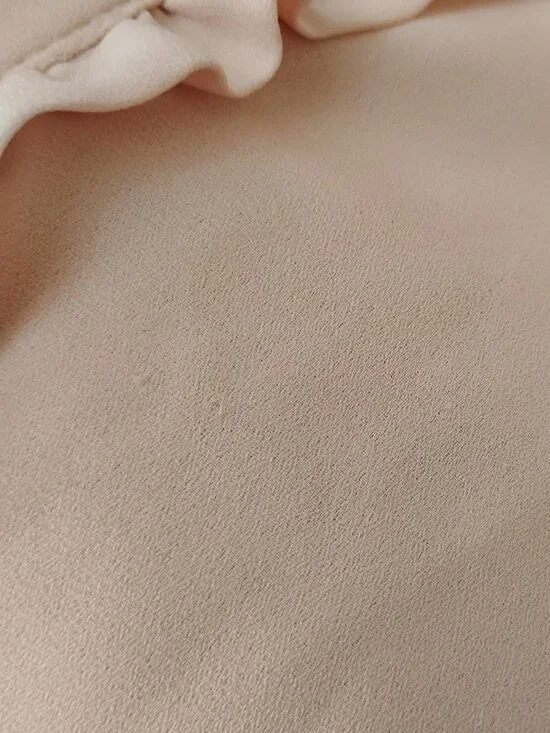 Karl Lagerfeld Tie Front Ruffle Blouse - Picture 4 of 7